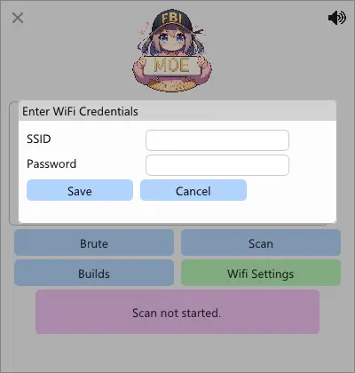 Screenshot of Moe Firmware generator