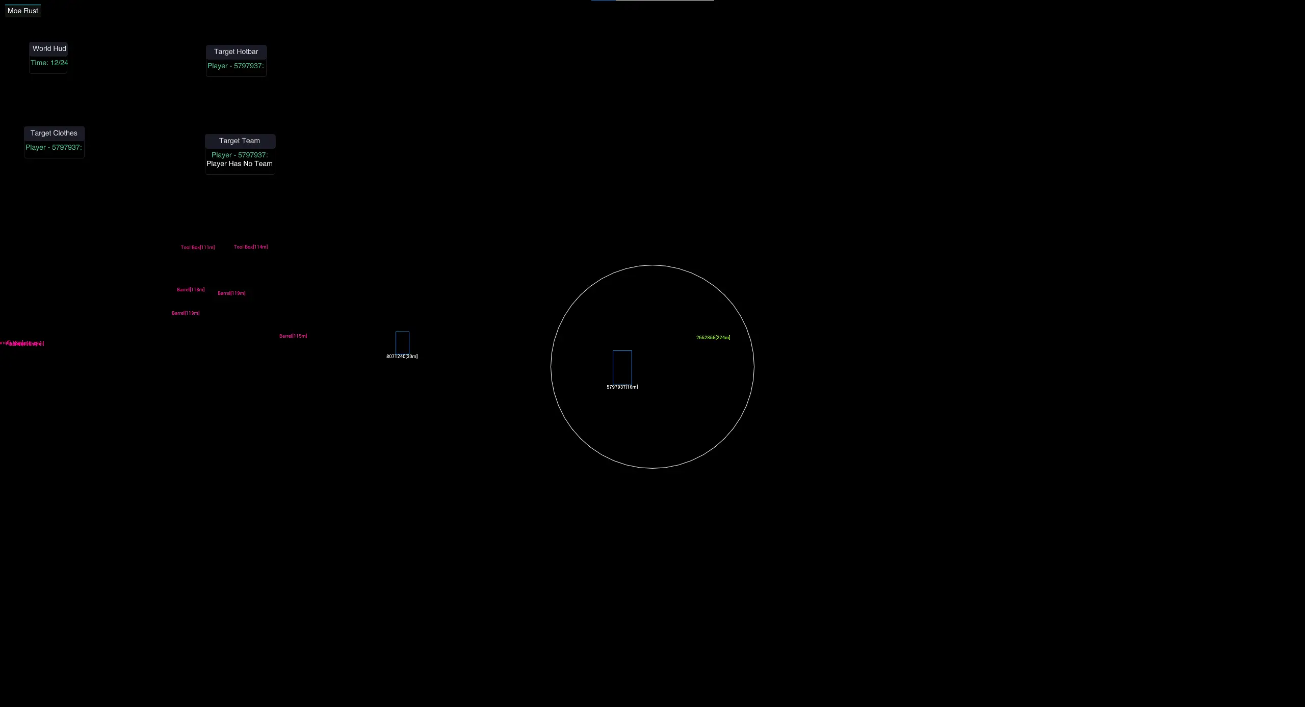 Screenshot of Moe Rust Cheat